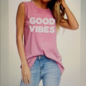 Good Vibes Tank (new with tags)